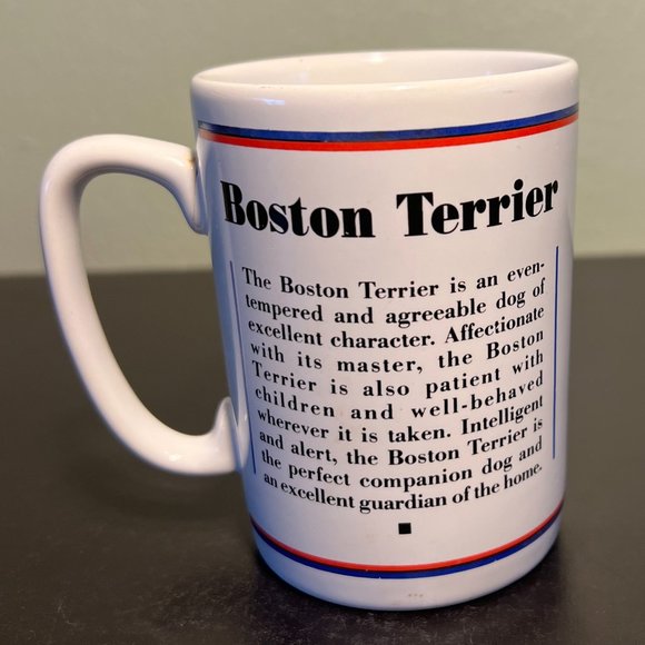 Papel BOSTON TERRIER Portrait Art by Ruth Maystead  Mug ~ Dog Breed ~ Dog Lover - Picture 2 of 8